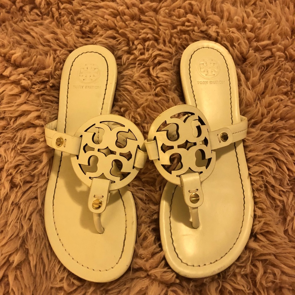 Miller logo-embellished leather sandals